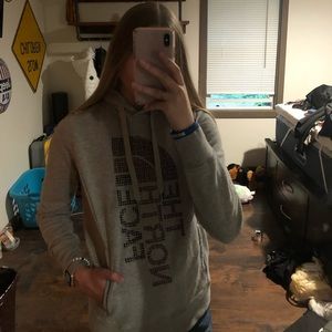 North face hoodie